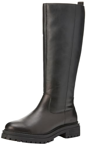 Geox D Iridea D04HRG0BC, Stivali Donna, Black, 41 EU
