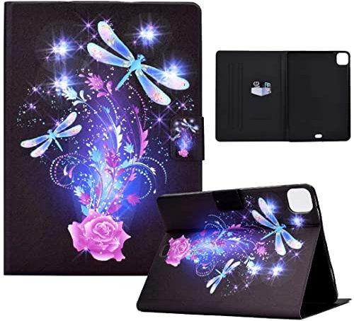 Ufgoszvp for Amazon Fire Max 11 Tablet (2023) Case, PU Leather Case Stand Function Folip Flip Cover Wallet Card Slot Case with Pen Holder Protective Tablet Case Butterfly
