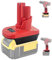 Laimiao Battery Adapter for Milwaukee 12V, for DeWalt 20V & for Milwaukee M18 18V Li-on Battery Convert to for Milwaukee M12 12V Battery, for Milwaukee M12 12V Power Tool