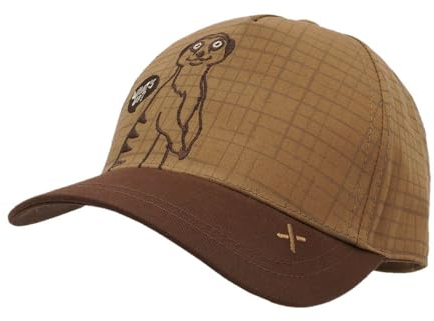 maximo Mini Boy-Cap Erdmännchen Klettverschluß 51/-53 braun