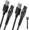 2-Pack Cable de Carga 5V para Philips OneBlade QP2724 QP2734 QP2824 QP2720 QP4631 QP4530 MG7910 MG5910 MG9510 MG9520, Cable USB para afeitadora Philips Norelco OneBlade 360