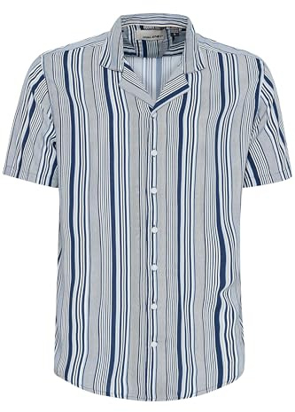 Blend BHShirt Herren Kurzarmhemd Hemd Herrenhemd