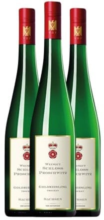 Schloss Proschwitz Goldriesling Trocken 75 cl Weißwein (Karton mit 3 Flaschen von 75 cl)