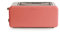 CREATE/TOAST RETRO XL/Tostadora Terracota / 6 Niveles de potencia, bandeja recogemigas, termostato, descongelación, recalentar, 2 ranuras rebanadas anchas, 1500W