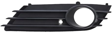 EDA PREMIUM auto Stoßstangengitter Links 1400305 passend für OPEL ASTRA H A04 2003-2006 mit Loch für Nebelscheinwerfer, TÜV