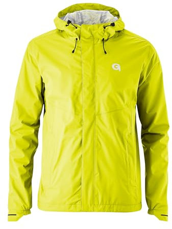 Gonso Herren Save Jacket Essential M Fahrradjacke, Safety Yellow, XXL EU