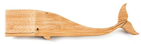 Donkey Products Kitchen Helper Mobby Dick Bambus-Pfannenheber aus Bambus in der Farbe Hellbraun, Größe: 29x6x1 cm, 200471