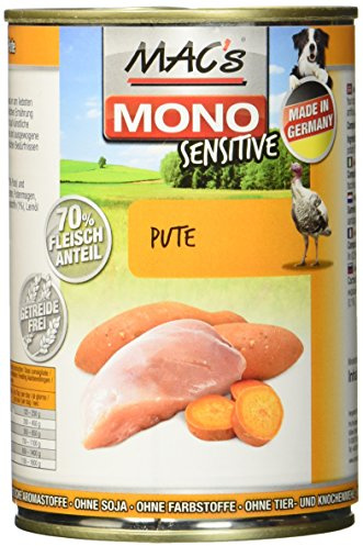 MAC's Mono Sensitive Pute, 6er Pack (6 x 400 g)