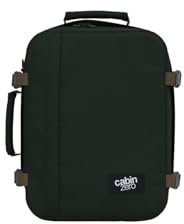 Cabinzero Unisex-Erwachsene Classic Backpack 28L Rucksack, Black Sand, 29,5x39x20
