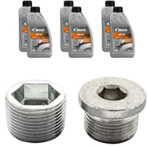 VAICO Ölwechsel-Set + 6L Öl passend für Cvt-Automatik Stufenlos 01J A4 A6 A