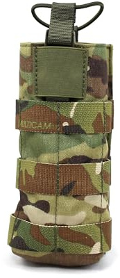 Funkgerätetasche MBITR MOLLE – Robuste Funkgerätehalterung für AN/PRC-152 & AN/PRC-148, Made in Germany, für Plattenträger & Einsatzwesten, mit MOLLE-Schlaufen, Gummischnur und Wasserablauf