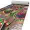 ANRO Küchenteppich Läufer Küchenläufer Teppichläufer Bodenläufer Holzoptik Beere Abwaschbar 140x50cm