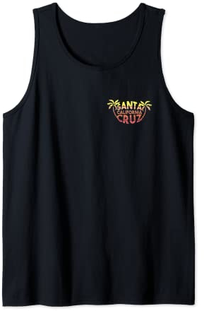 Santa Cruz CA Kalifornien Surfer 70er 80er Jahre - Retro Tank Top