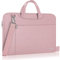 Ferkurn Laptop Bag Case for Women Men, Laptop Sleeve Computer Bag Briefcase with Shoulder Compatible with Macbook Pro/Air, HP Chromebook, XPS, ASUS, Acer, Samsung, Pink, 17 17.3 Inch