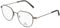 Rodenstock PANTOS Metall Brillen in Black, Gold Antique für Unisex, Brille mit Sehstärke, optional mit Sonnenbrillen tönung oder Blaulichtfilter (Modell R2632)