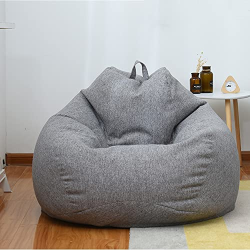 Highdi Sitzsack für Erwachsene, nur Bezug (Keine Füllung), Comfort XXL Sitzsäcke Gaming Giant Bean Bag Chair für Indoor Outdoor Living Room Decor (100 x 120 cm)