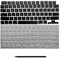 Generisch MacBook Pro 14 16 (2021) A2442 A2485 Keys & Hinges Set (1) - Stainless Steel - Accessories for Laptops