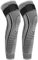 Rodillera Larga Deportiva para mujer y hombre 2 Pieza Rodilleras menisco y ligamento Elasticidad Rodillera de Compresión para correr, artrosis, tendinitis(gris, XXL)