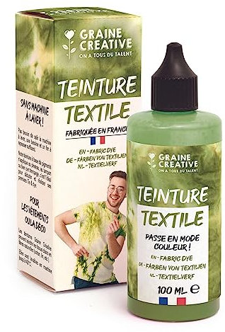 Creative Seed Tinte Textil Verde Caqui 100 ML
