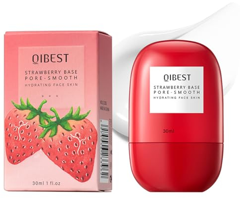 OKAQEE Erdbeer Base Pore - Primer Gesicht Make-up Poren Minimizer