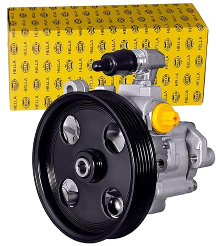 HELLA 8TL 359 003-391 Hydraulikpumpe, Lenkung - 128bar - hydraulisch | Kompatibel mit: MERCEDES-BENZ GL-CLASS, M-CLASS, R-CLASS