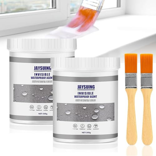 Sigillo Idrorepellente 600g, Silicone Trasparente Per Bagno Antimuffa, Colla Impermeabile Trasparente Per Esterni, Rivestimento Impermeabile Definitivo, Impermeabilizzante Terrazzi, Doccia