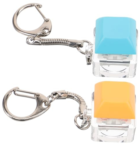 WATIIFUFU 2stücke Schlüsselanhänger Für Tastatur Hängende Schlüsseldekoration Tastatur Anhänger Aus Hochwertigem Material Fein Für Büro Und Zuhause Als Dekoration