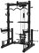 JK Fitness Power Rack Professional mit Lat/Pulley-Modul, Lat Machine/Pulley System mit niedriger Last mit 50 mm Lochscheiben, Rankgitter mit mehreren Griffen, 2 Safety Bars, Dips Attachment, 4