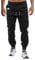 VMSUCIJ Herren Hose Chino Cargo Hose Jogginghose Baumwolle Casual Jogger Männer Modern Sport Jogginghosen für Herren Sweatpants mit elastischem Bund und Kordelzug und Taschen,Schwarz 02,M