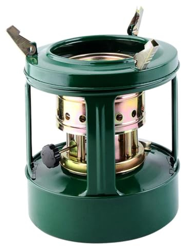 Estufa de Queroseno Pequeña Estufa de Queroseno Estove de Fuego Ajustable Estufa de Agua para Acampar al Aire Libre Calentadores de petróleo Estufa de petróleo