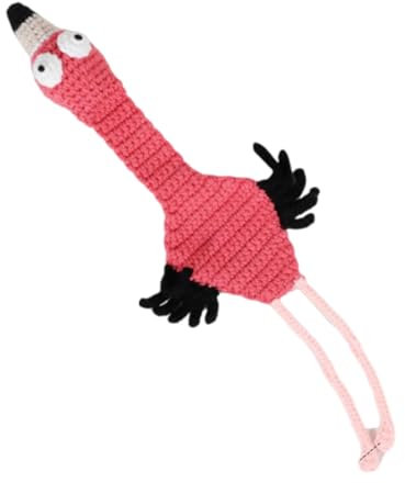 Meiliyizu Häkeltier-Lesezeichen – Handgefertigte gestrickte Lesezeichen für Weihnachtsstrumpffüller, Lesegeschenk für Kinder und Buchliebhaber