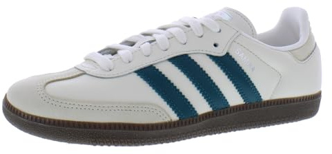 adidas Damen Samba OG W Schuhe, Cloud White Legacy Teal Wonder White, 42 EU