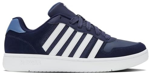K-Swiss Court Palisades Herren Turnschuh, Blue Navacade, 42 EU