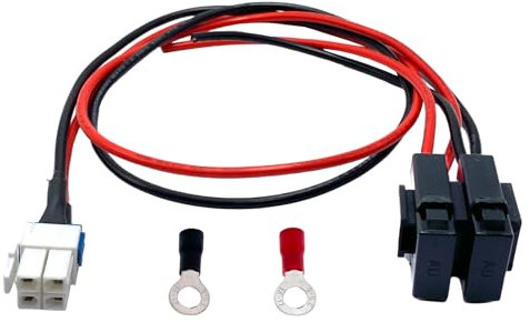 3.28 Ft 4 Pin 12 AWG DC Stromkabel Kompatibel mit Yaesu Radio FT-450 FT950 Ken Holz TS-480 TS-590SG TS-890s Icom IC-7000 IC-7600