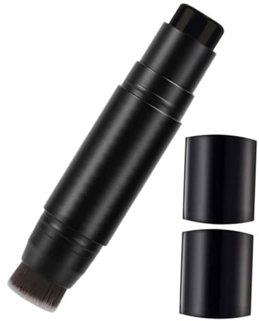 Healvian Tragbarer Bartformer und Langlebiger Bartformungs Concealer für Männer mit Schwarzem Kunststoff und Künstlichen Fasern für Natürliche Bartabdeckung und Elegantes Styling