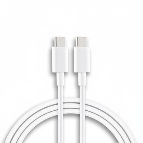 USB C to USB C Fast Charging Cable 100W (5A), Type C USB 2.0 Data Transfer | USB C Cable for Samsung, iPhone 17 16 15 , iPad, MacBook, Laptops, Tablets & Other USB C Devices