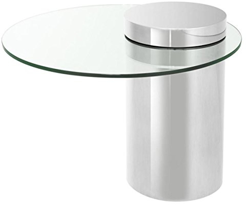 Casa Padrino Designer Beistelltisch Silber 65 x H. 51 cm - Luxus Kollektion