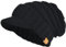 VECRY Herren Baumwolle Mütze Strickmützen Slouch Beanie Schädel Cap Winter Sommer Hüte (816-Schwarz)