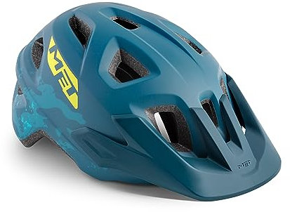 Met Elmar Fahrradhelm Petrol M(52-57), Unisex, für Erwachsene