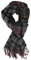 Herrenschal Woll Schal Winterschal Warm Karo modisch Wolle 180 x 29 cm Made in Germany (Grau R719)