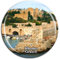 Weekino Mittelalterliche Stadt Rhodos Griechenland Kühlschrankmagnet 3D Kristallglas Tourist City Travel Souvenir Collection Geschenk Stark Kühlschrank Aufkleber