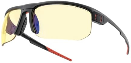 Gunnar Gaming Glasses | Blue Light Blocking Glasses | Torpedo 360/Onyx 65% Blue Light Protection & Sun Lens, 100% UV Light, Anti-Reflective To Protect & Reduce Eye Strain & Dryness