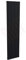480mm (w) x 2000mm(h) Ultraheat Linear Black Vertical Double Designer Radiator