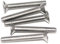 Vis à tête fraisée M8 x 70 mm avec six pans creux (5 pièces) – DIN 7991 – ISO 10642 – Vis filetées – Filetage complet – Acier inoxydable A2 V2A