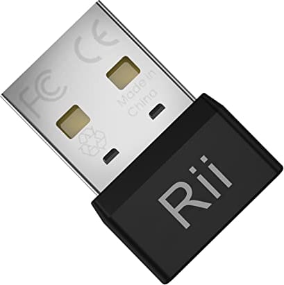 Rii USB Mouse Jiggler. Simulador automático que Mantiene el Ordenador Portátil Despierto y Simula el Movimiento del ratón para Evitar Inactividad