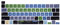 WYGCH Serato DJ Silikon Shortcuts Tastaturabdeckung Skin für MacBook Pro 16 Zoll A2141 2019 New 2020 New Pro 13,3 Zoll A2338 M1/A2251/A2289 mit Touch Bar & Touch ID US Version