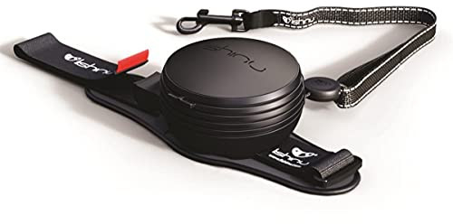 Lishinu3 Hundeleine mit Full-Stop Schwarz XS - 2-4 kg