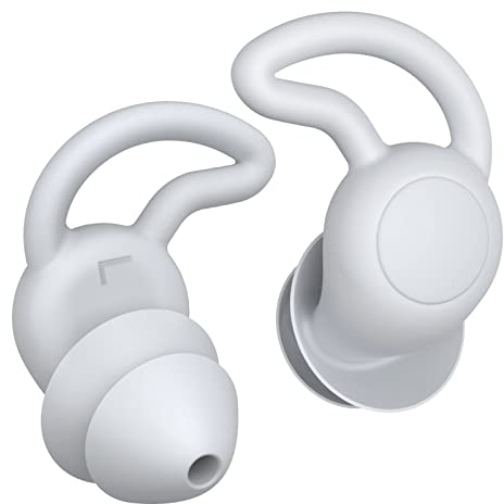Dasbulk Tappi Orecchie per dormire, Protezione Acustica in Flessibile Silicone, Riduzione del Ruido 30dB-40dB - Antirumore, Sensibilità al Rumore per Dormire, Leggere, Viaggiare