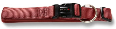 Wolters Halsband Professional Comfort, Farbe:rost rot, Größe:40-45 cm x 30 mm