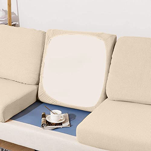 BOLUXIU Sofa Sitzkissenbezug, Stretch, elastischer Kissenbezug, Sofa-Sitzkissenbezug, mehrere Farben, passend für alle Sofas (einschließlich L-förmiger Ecksofas)
